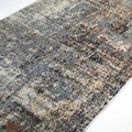 Covor, FE351, 160x230 cm, Poliester, Crem / Albastru