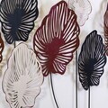 Decoratiune de perete, Melo, Metal, Grosime: 0,6 mm, Multicolor