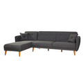 Coltar, Unique Design, 867UNQ1407, Lemn de carpen, Antracit