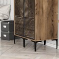 Dulap pentru haine, Hommy Craft, Kumsal PP, 80x47.5x201.4 cm, PAL, Nuc / Antracit