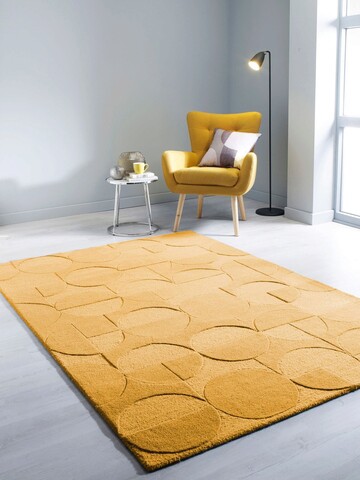 Covor Gigi Ochre, Flair Rugs, 120x170 cm, lana, ocru