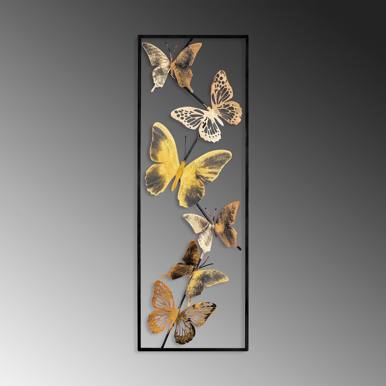 Decoratiune de perete, Tavus 3, Dimensiuni: 32 x 90 x 4 cm, Multicolor - view 4