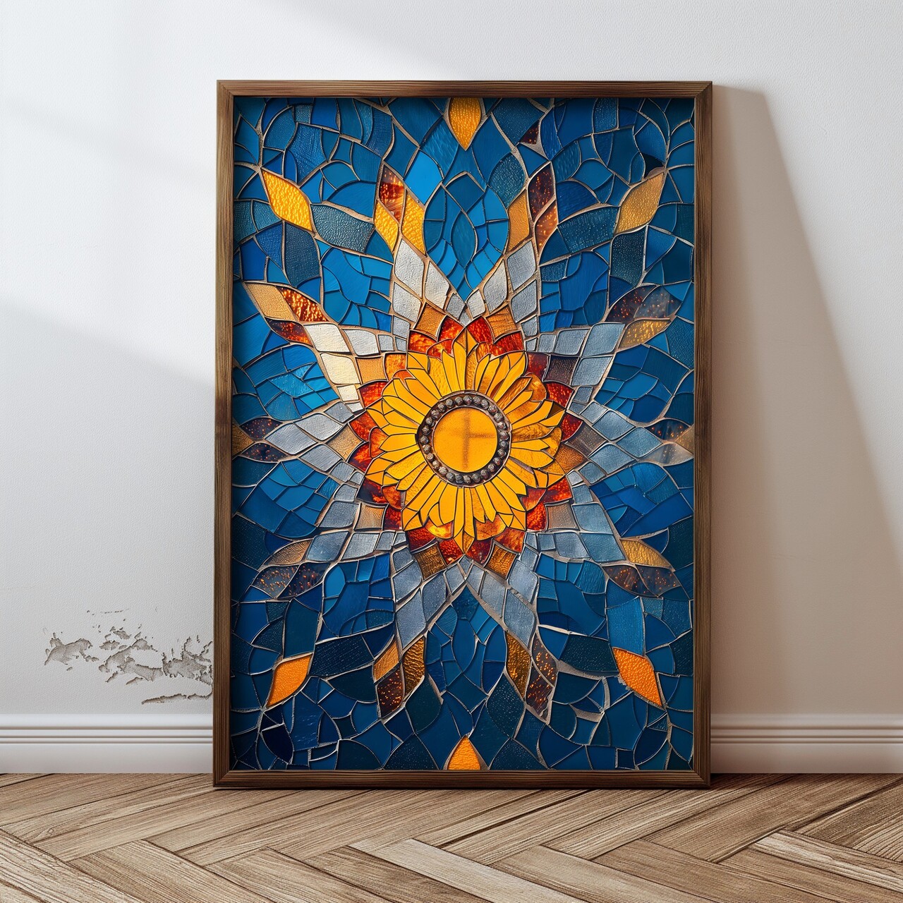 Tablou decorativ, GE067-L, Lemn, Multicolor - view 2