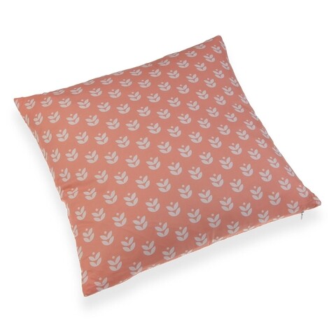 Perna decorativa Daisy, Versa, 45 x 45 cm, poliester, roz cm