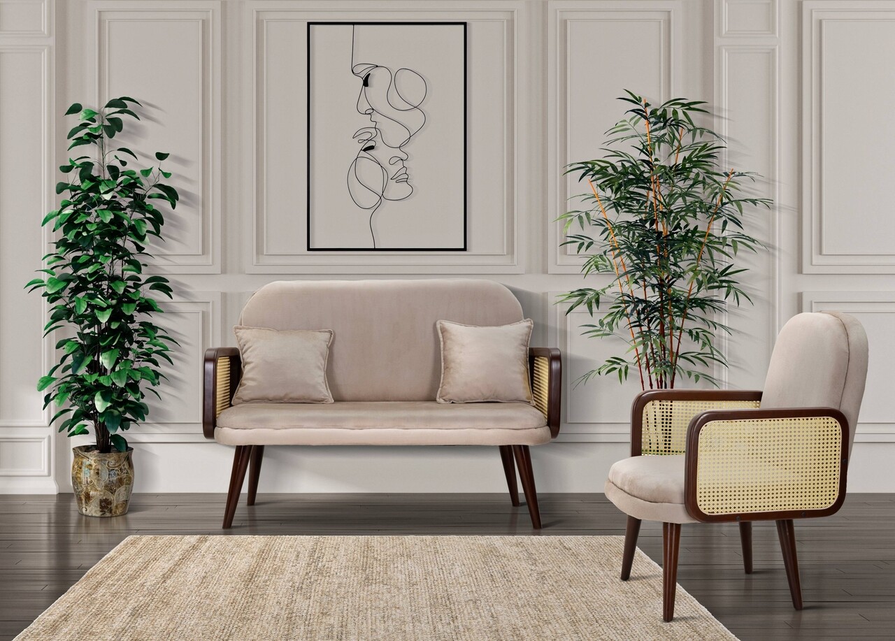 Decoratiune de perete Couple Simply, Mauro Ferretti, 70x100 cm, fier, negru - 1 | YEO