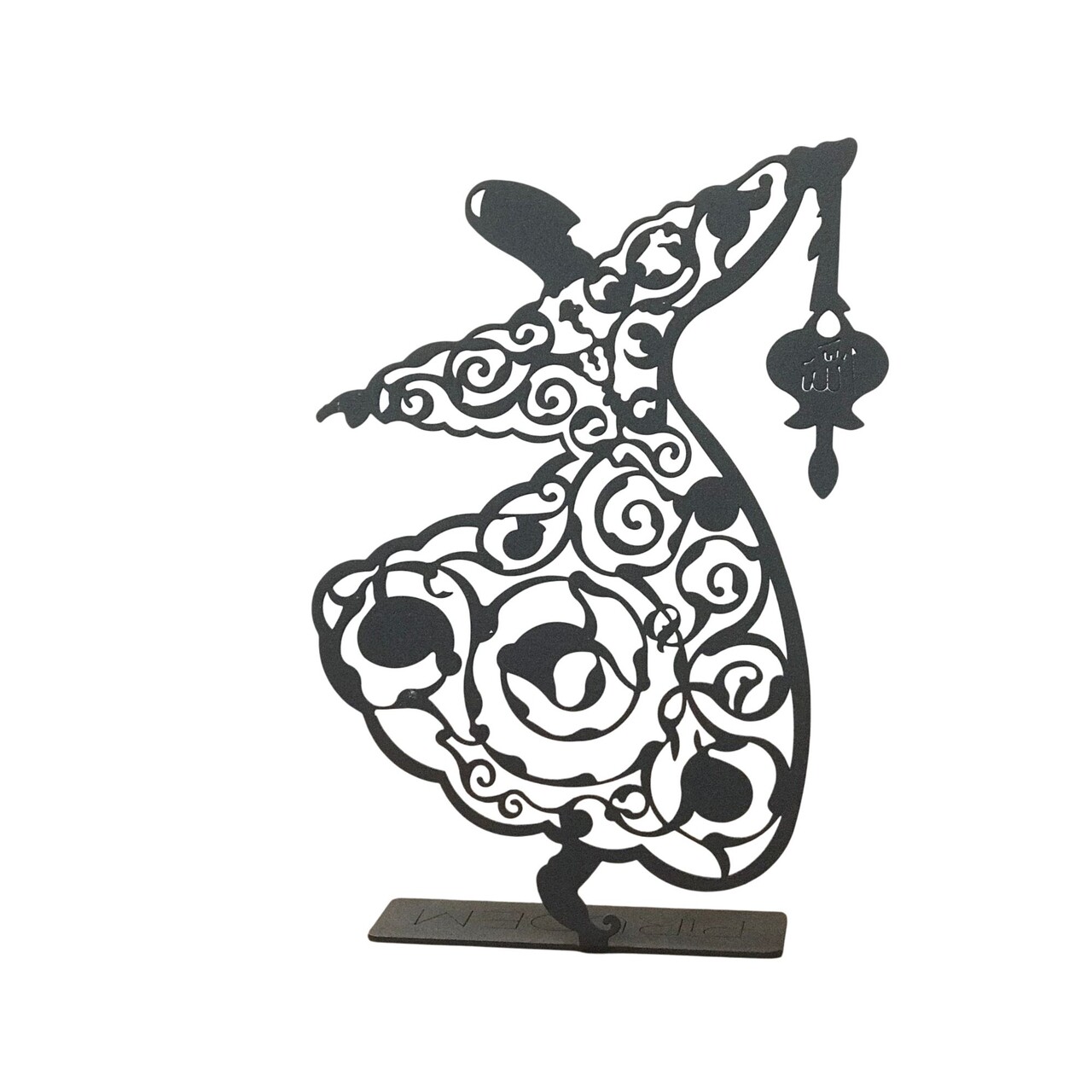 Decoratiune, Semazen Pod, 20x30 cm, Negru - imagine 3