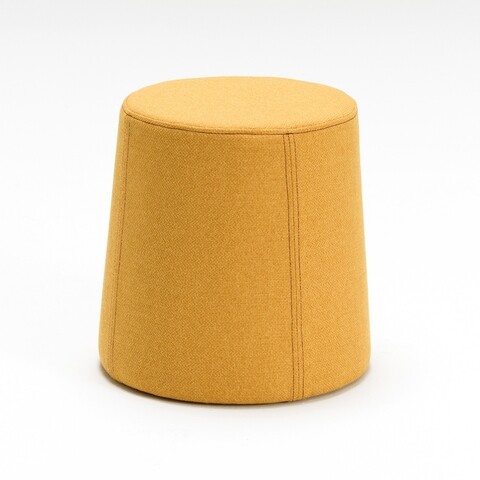 Taburet Duru Konik, Balcab Home, 30/40×40 cm, galben Balcab Home