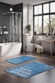 Set covorase de baie, Cartwright, CT-5416, Poliester, Multicolor