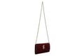Geanta Juicy Couture 153, 23x5x12 cm, piele ecologica, rosu claret