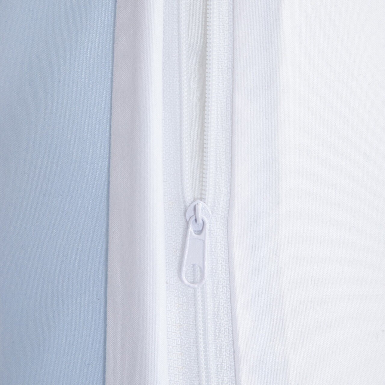 Lenjerie de pat King Size, Rayas, Homla, 200x220 cm, 3 piese, microfibra din poliester, alb/albastru - view 5