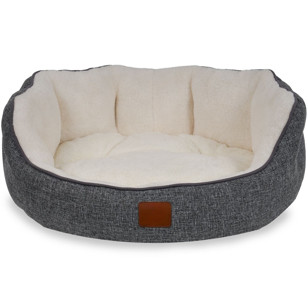 Pat pentru animale de companie, Paws &amp; Whiskers, Coco S, Material exterior: 100% poliester, Gri/Alb - view 2