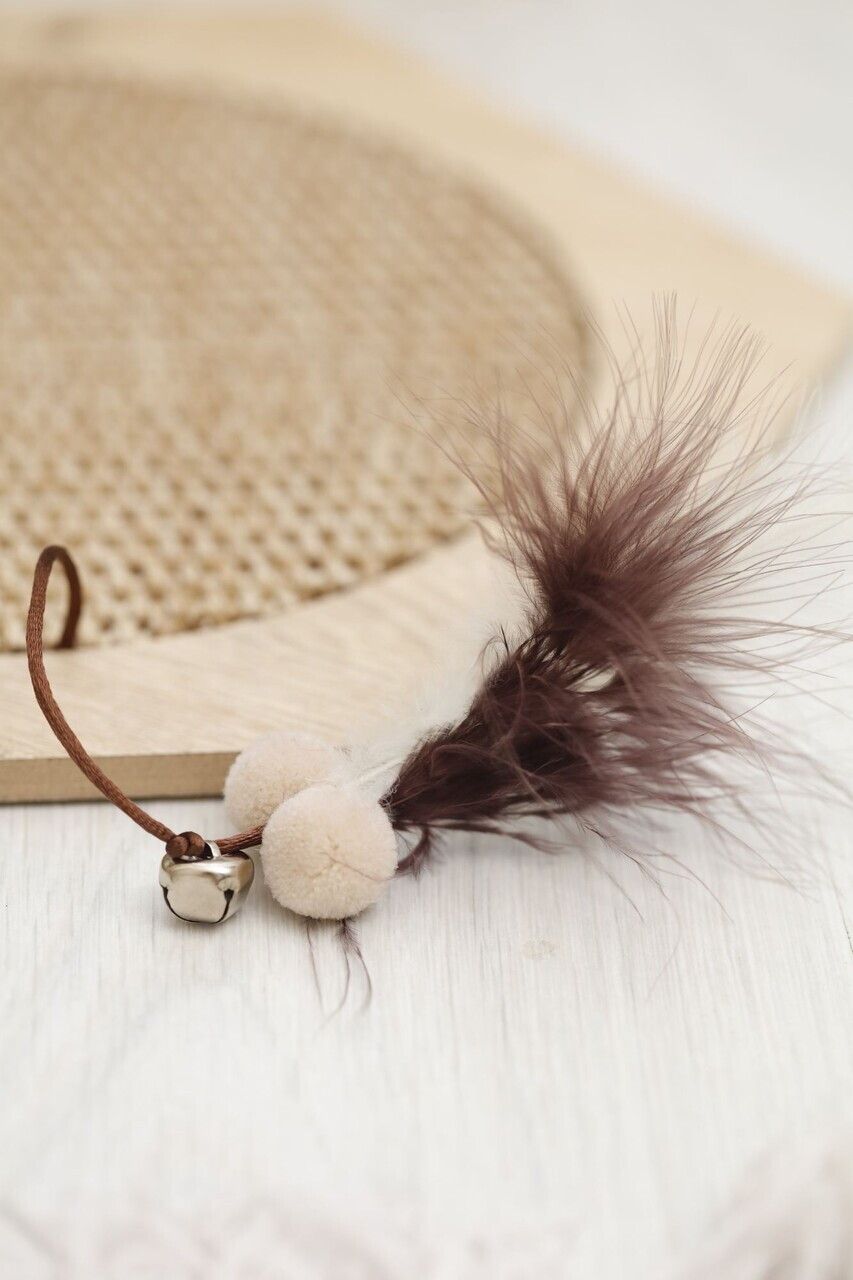 Covoras de zgariat pentru pisici, Paws &amp; Whiskers, Altıgen 30- Beige, MDF, Bej - 5