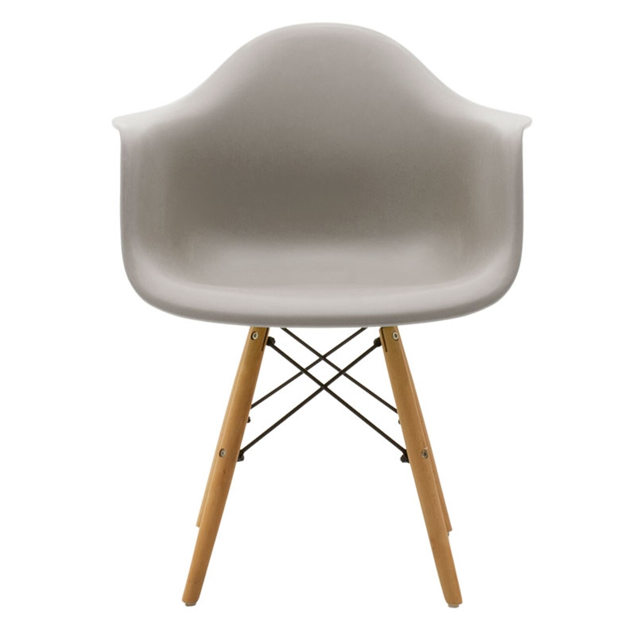 Scaun Julia Armchair, Pakoworld, 62x60x78.5 Cm, Lemn De Fag/polipropilena, Gri