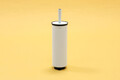 Perie de toaleta cu suport, Brabantia, Profile White, 12.5x11.5x43 cm, otel, alb