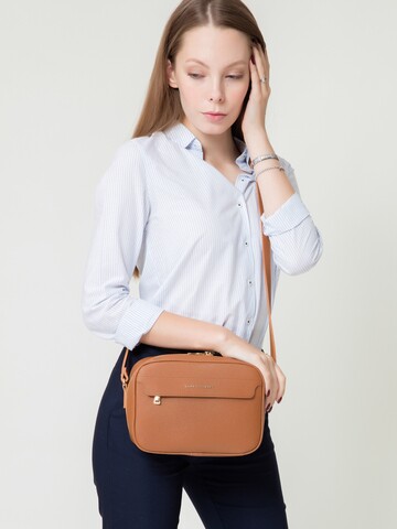 Geanta furley, laura ashley, piele ecologica, maro