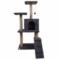 Casă pentru pisici, Paws & Whiskers, Arden, MATERIAL TEXTIL WELSOFT, Antracit
