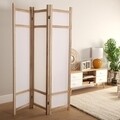 Paravan decorativ Lorelai, Versa, 120x170 cm, lemn, natural