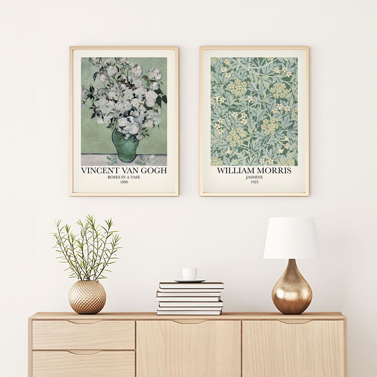 Set 2 tablouri decorative Huhu277 Cadru: 100% LEMN MASIV (Grosime: 2 cm) Multicolor