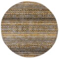 Covor Camino Yellow, Flair Rugs, D140 cm, polipropilena, galben