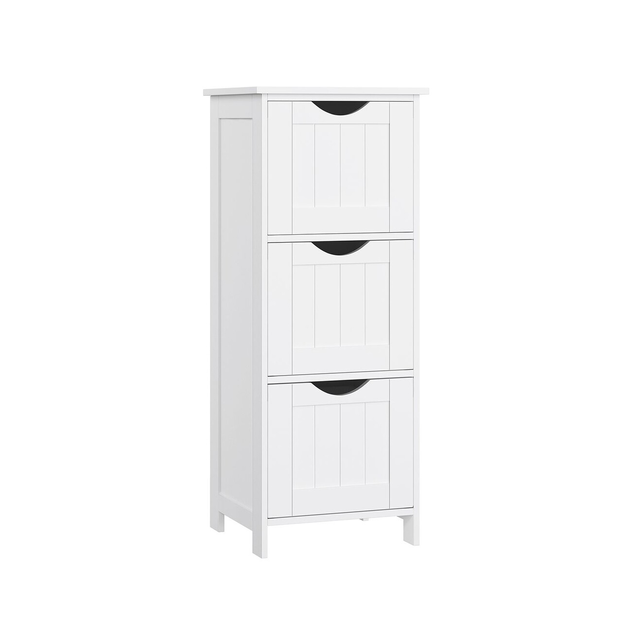 Dulap ingust pentru baie, Vasagle, 32x30x81 cm, MDF, alb - 1 | YEO