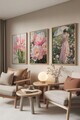 Set de pictură decorativă, Ç-300894, Sticla PVC, Multicolor