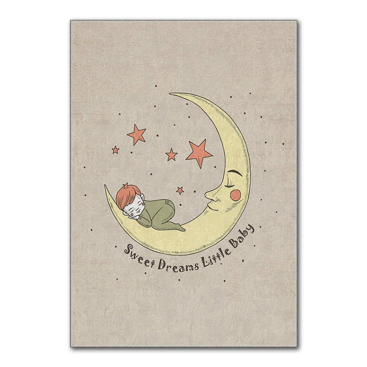 Covor, HMI KDC-70, 120x180 cm, Poliester, Multicolor