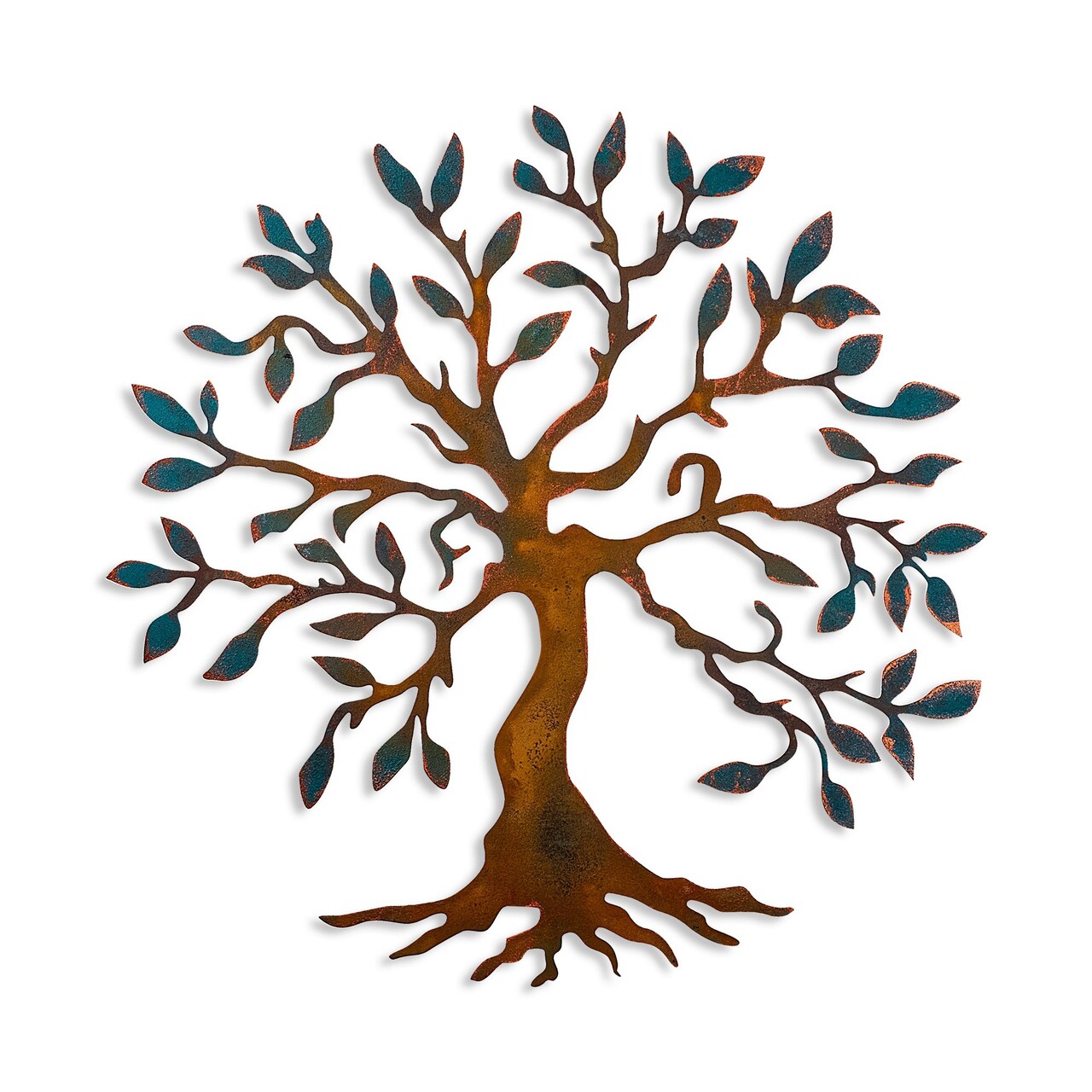 Decoratiune de perete, Tree, 60 x 60 cm, Multicolor - view 6