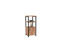 Corp biblioteca, Puqa Design, Stil, 35.5x81.9x35.5 cm, PAL, Maro