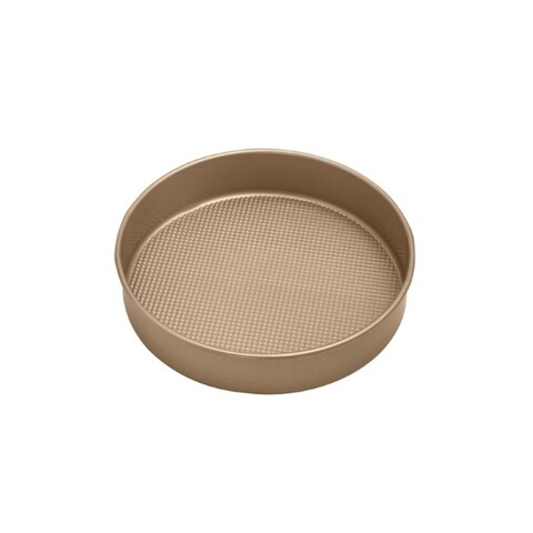 Tava de copt, gold, brandani, Ø23.5x5 cm, otel carbon non-stick