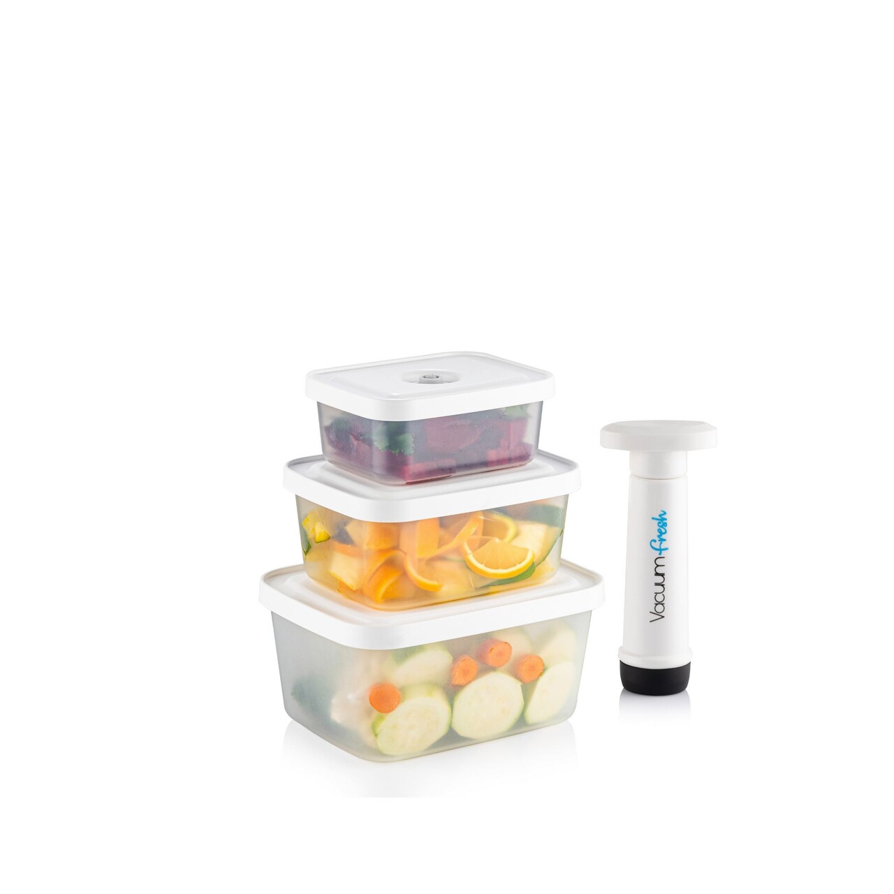 Set recipiente depozitare, Hermia, 964FRM5787, Dimensiuni cutie de depozitare: 13,7 x 17,6 x 8 cm / 950 ml (1 bucată), Transparent - imagine 4