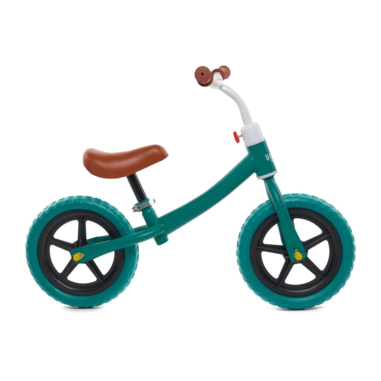 Bicicleta Fara Pedale, U-grow, 82x53.6x29-33.4 Cm, Turcoaz