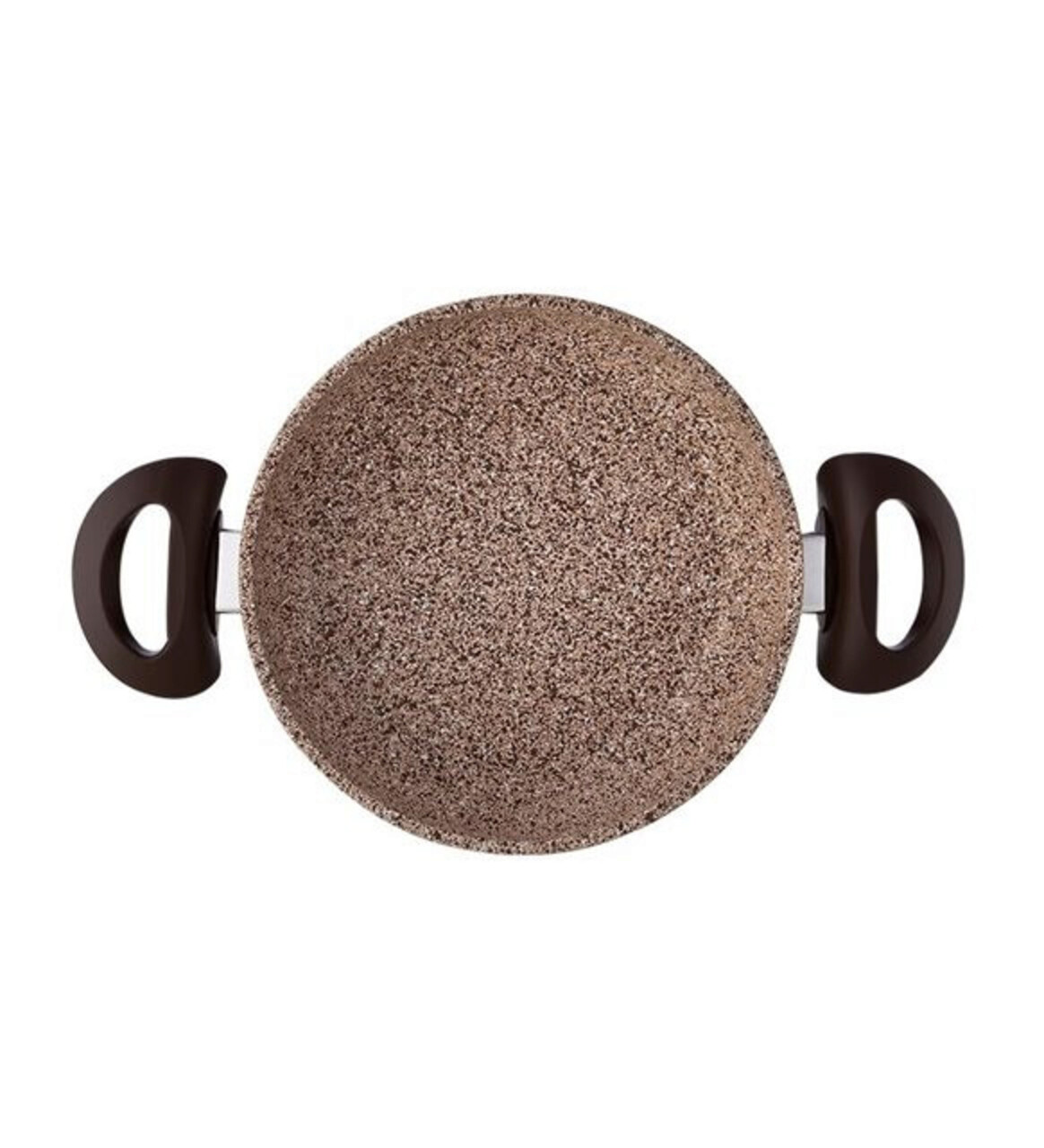 Tigaie, Hermia, 440FLZ1133, Invelis din granit , Sigur pentru cuptorul cu microunde / Sigur pentru mașina de spălat vase, Crem