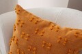 Husa de perna, Tuffet, 43x43 cm, Material: 100% POLIESTER, Portocaliu