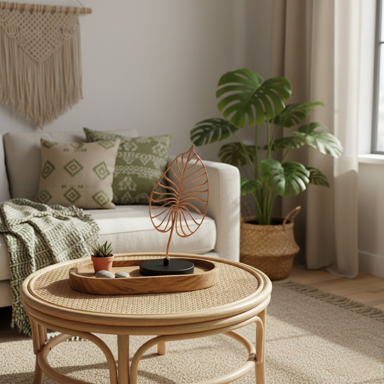 Decoratiune, Dm-009-A, 30x14x13 cm, Cupru/Negru - imagine 2