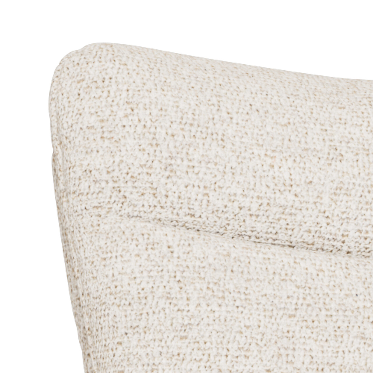 Scaun Grafton, Actona, 50.5x65x96.5 cm, rotativ, tesatura Boucle/otel, crem - view 6