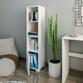 Corp biblioteca, Inarch, Kuzey, 31x136x29 cm, PAL, Alb