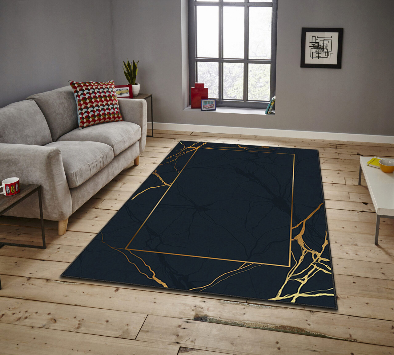 Covor ASR CRPT-74  120x180 cm Poliester Multicolor