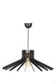 Lustra, FullHouse, 390FLH2133, MDF, Negru