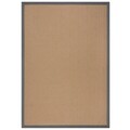 Covor Kira Jute Grey, Flair Rugs, 120x170 cm, iuta/poliester, gri