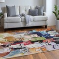 Covor, Woopamuk238, 160x230 cm, 70% bumbac/30% poliester, Multicolor