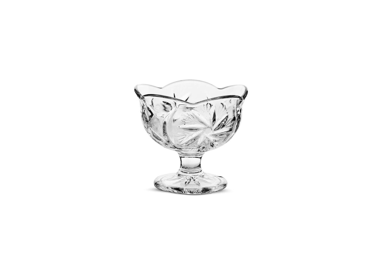 Set cupe de inghetata din sticla, Hermia, 196RWE7408, Dimensiuni: 9,5cm x 8,5cm înălțime 160cc, Transparent - view 2