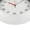 Ceas de perete Rocha, Versa, 29.3 cm, plastic, alb