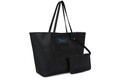 Geanta Juicy Couture 168, 45x13x30 cm, piele ecologica, negru/albastru sax