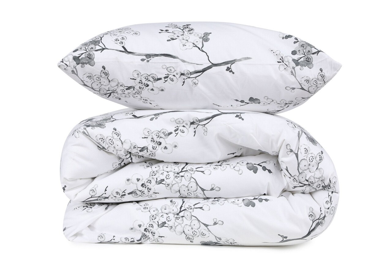 Lenjerie de pat dubla king size, Primacasa by Turkiz, Cicory 182TRK62249, 3 piese, bumbac ranforce, multicolor