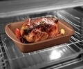 Tava de copt, Blaumann, Le Chef Line, 35 x 27 x 6,8 cm, oțel carbon