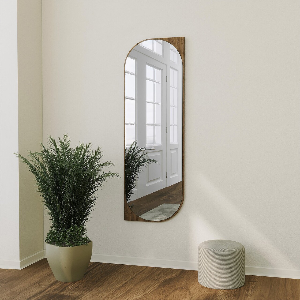 Oglinda decorativa, Neostill, Livi, 52x152 cm, MDF , Maro - 2 | YEO