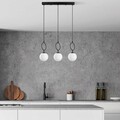 Lustra, Fulgor, 942FLG1656, Metal, Negru
