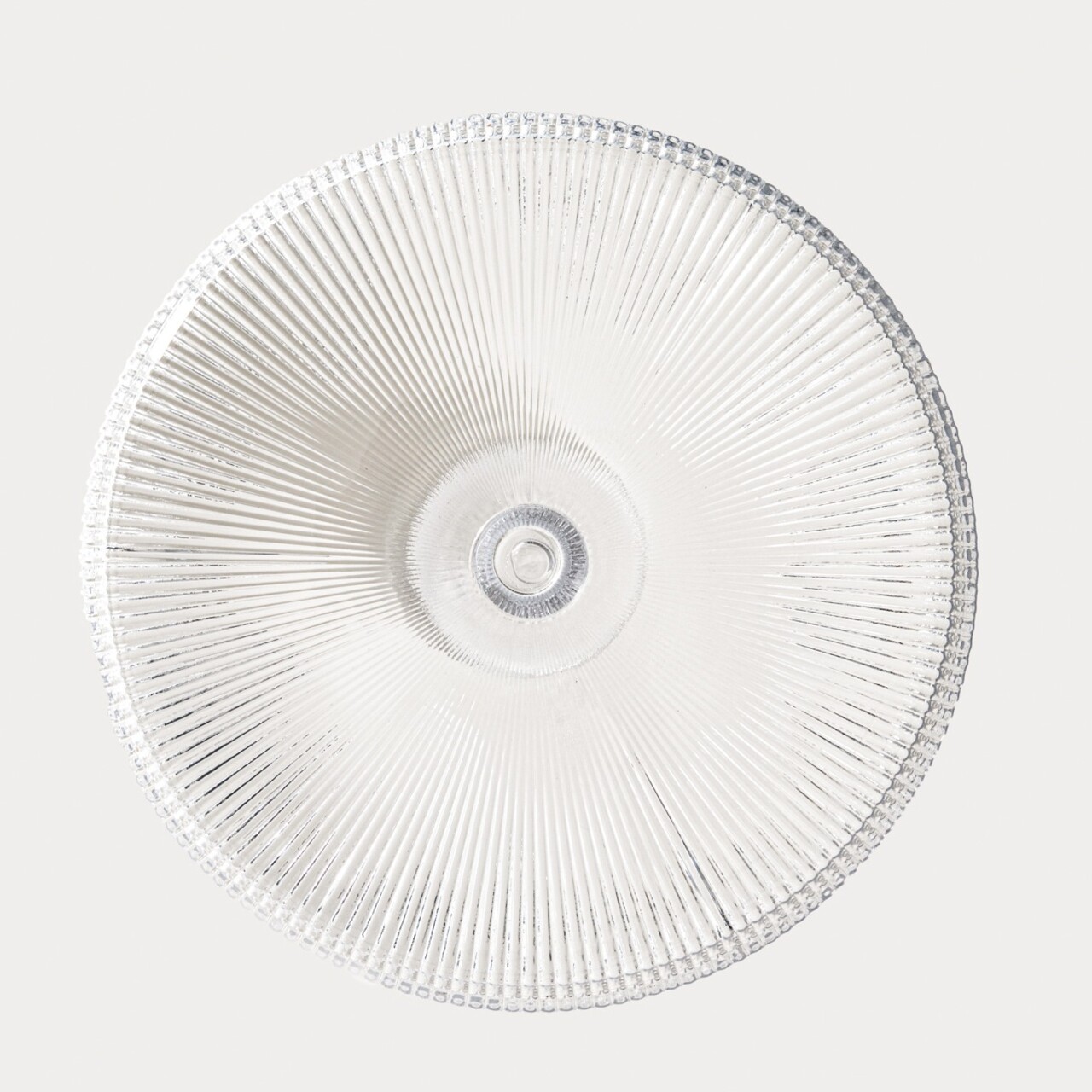 Platou cu picior Lynn, Homla, 24.5x12 cm, sticla, transparent - 2 | YEO