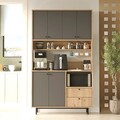 Dulap multifunctional, Locelso, RE7-SA, Stejar / Antracit