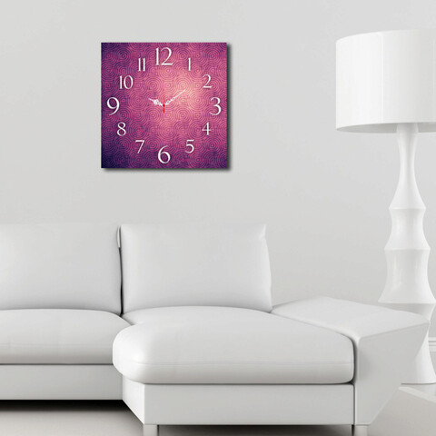 Ceas de perete, msk-36, mdf, dimensiune: 40 x 40 cm, multicolor
